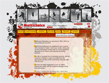 Tablet Screenshot of multichoicemarketing.net